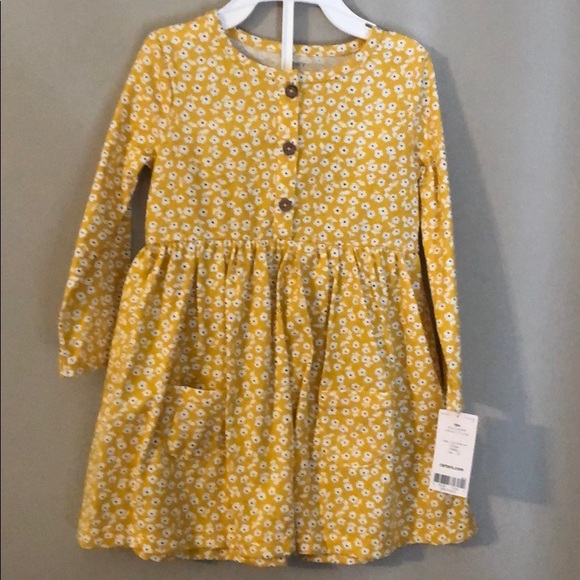 carters yellow dress